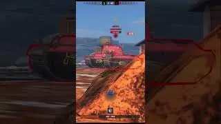 СТАТИСТЫ остались 2 vs 7 на ЧИТЕРНЫХ ПТ-САУ для ПРОКАЧКИ в 100% СЛИВЕ #blitz #tanksblitz #shorts