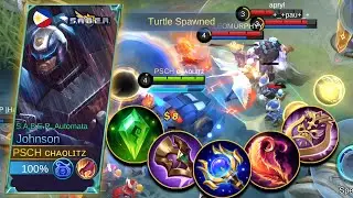 JOHNSON CORE (CRAZY BUILD) NEW SEASON | CORE JOHNSON IS BACK | BEST BUILD S28 | MOBILE LEGENDS