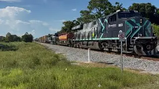FEC TRAIN 105 @ 5:06pm 8-14-25