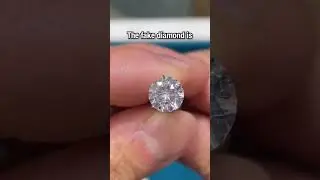 How to Tell if a Diamond is REAL or FAKE using the SCRATCH TEST