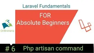 Laravel Php artisan command