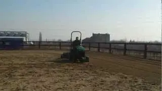Agrotipa ParcourFlatter 160 with John Deere 1026 - wet sandy ground - video 5