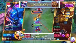 CYCLOPS VS ROGER IN MCL | INSANE ATTACK SPEED VS LIFESTEAL HACK | CYCLOPS BEST BUILD | WHO WILL WIN