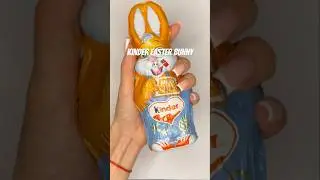 Unboxing Easter Bunny! 🐰🍫🎁  #kinder #easter #unboxing #chocolate #surprise #easterbunny #asmr
