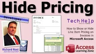 How to Show or Hide Line Item Pricing on Invoices in Microsoft Access