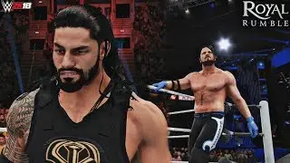 WWE 2K18: AJ Styles Debut Recreation (Royal Rumble 2016)