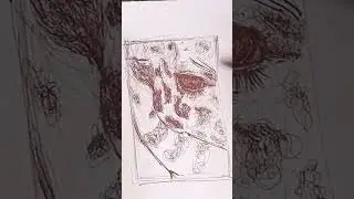 Scribble pen art