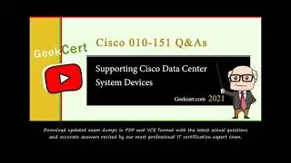 [2021] Latest Cisco 010-151 exam questions and answers and exam dCiscoount codes