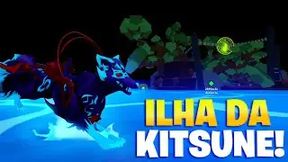 CA&Ccedil;ANDO KITSUNE ISLAND E LEVIATHAN 🎁 PRIMEIRA DO ANO | BLOX FRUITS AO VIVO - ROBLOX LIVE #100k