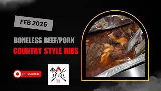 Country Style Ribs Beef Pork Feb 2025 | Camp Chef Woodwind Pro 36