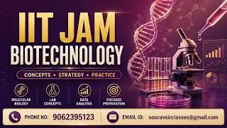 IIT JAM Biotechnology Exam | Complete Preparation Strategy #Biotechnology #IITJAM