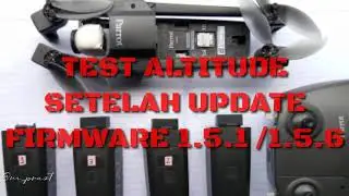 Tets Max Altitude PARROT ANAFI after Update Firmware 1.5.1 / 1.5.6 NO PROBLEM