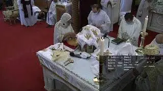 Liturgy with H.G Bishop Raphael and Deacon Ibrahim Ayad