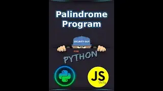 Program Palindrome In Python 