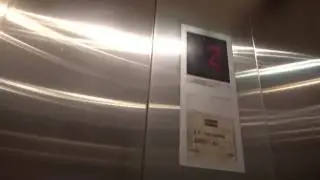 Nice 2001 KONE Monospace MRL Traction Elevators/Lifts@Atrium SC Parking, Moscow, Russia