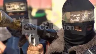 HAMAS MILITANTS MARCH IN GAZA