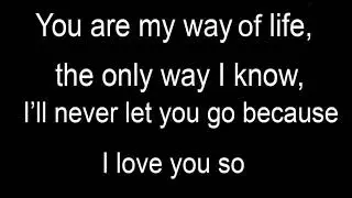 ***MY WAY OF LIFE *** FRANK SINATRA     KARAOKE
