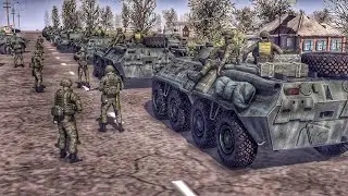 УКРАИНСКИЕ СИЛЫ УНИЧТОЖИЛИ РОССИЙСКИЙ КОНВОЙ