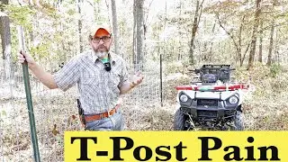 Do you have these Tools to help with rocky ground T-Post fencing pains on the modern Homestead?