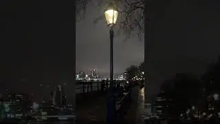 ASMR No Talking: Tower Bridge Riverside Night Skyline Walk