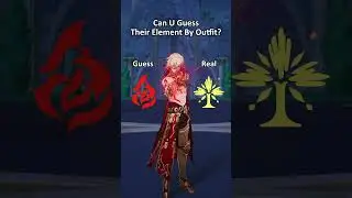 Can U Guess Their Element By Outfit?