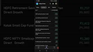 #Groww mutual fund investment portfolio #1crtargetchallenge $$17 oct 2024$$