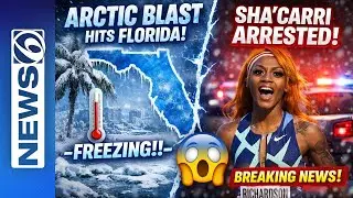 Frigid Winter Blast Targets Florida & What Was Sha'Carri Richardson Caught Doing?!