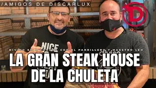 La gran STEAK HOUSE de la CHULETA en A CORUÑA y su maestro PARRILLERO: DIVINO VINOTECA & Leo