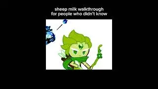 Entire shadow milk lore for those who don&rsquo;t know #cookierun