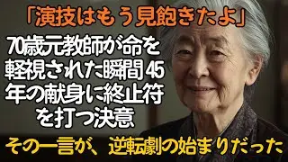 倒れた母に浴びせられた“息子の残酷な言葉”「演技はもう見飽きたよ」――私は静かに涙を拭いた 【シニアライフ】【60代以上の方へ】
