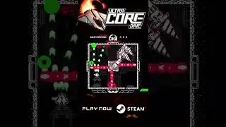 PLAY NOW - ULTRA CORE DIVE #shmup #bullethell #arcadegame #gamemaker