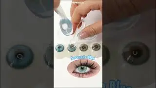 blue contact lens for green eyes
