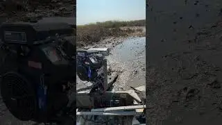 Godevil surface drive stuck in thick mud #surfacedrive #godevils