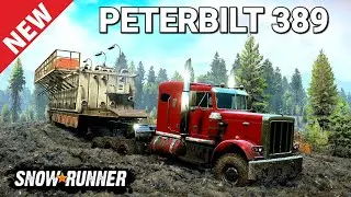 New Truck PETERBILT 389 In SnowRunner New Update @TIKUS19