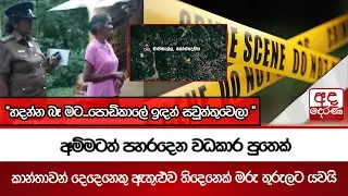 අම්මටත් පහරදෙන වධකාර පුතෙක් - කාන්තාවන් දෙදෙනෙකු ඇතුළුව තිදෙනෙක් මරු තුරුලට යවයි | Ada Derana