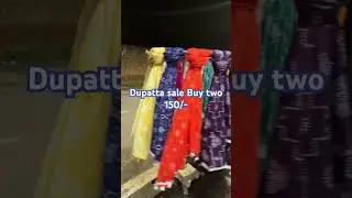 Dupatta Sale Buy two in Rs 150/-  First Order without any Delivery Charges in Ludhiana (Order 300)