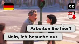 Easy German Conversation for Beginners &ndash; 🚦Chat at the Crosswalk!