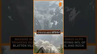 Massive Glacier Collapse Buries Swiss Village | Blatten Rockslide Disaster |News9