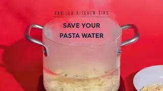 Barilla Kitchen Tips | Save Your Pasta Water
