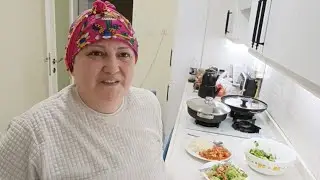EXBER NİÇİN GELECEKMİŞ ÖĞRENDİM⁉️AKŞAM YEMEĞİ HAZIRLIYORUZ MENÜDE NELER VAR⁉️