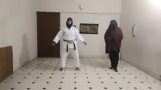 Karate daily practice ( session 249) Advance ippon kumite-mawashi geri/ roundhouse kick