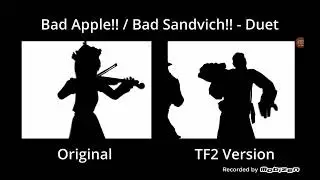 Bad apple with bad sandwich(slowed+rerverb+capcut)