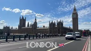 London 🇬🇧 | Big Ben & The Houses of Parliament | The London Eye | Westminster Pier |
