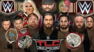 WWE TLC 2017 Matches and Winner Prediction's
