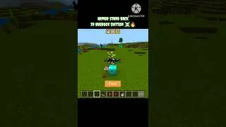 Minecraft armour stand unique trick 🔥#short video #game video #Minecraft #armour stand#unique trick🔥