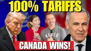 Trump THREATENS 100% TARIFFS on Canada &ndash; And Canada Comes Out the WINNER