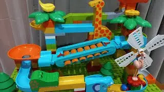 Satisfying Marble run zoo | building blocks | duplo feelo
