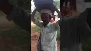 A poor guy talking Decent English.