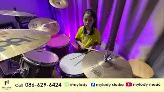 Smoke On The Water Drum Cover by ไมด้า