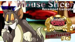 [FNF] Mouse Slicer Revamped Gameplay (Recharted + Events) | The Basement Show Fan-Made Project